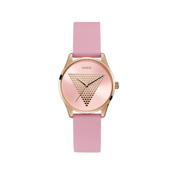 Pink Silicone Watch