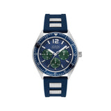 Blue Silicone Watch