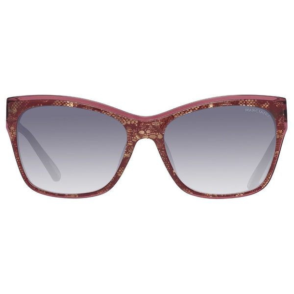 Brown Metal And Acetate Sunglasses