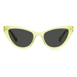 Yellow Plastic Sunglasses