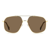 Gold Stainless Steel Sunglasses