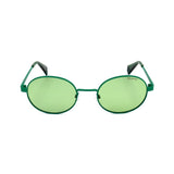 Green Metal Sunglasses