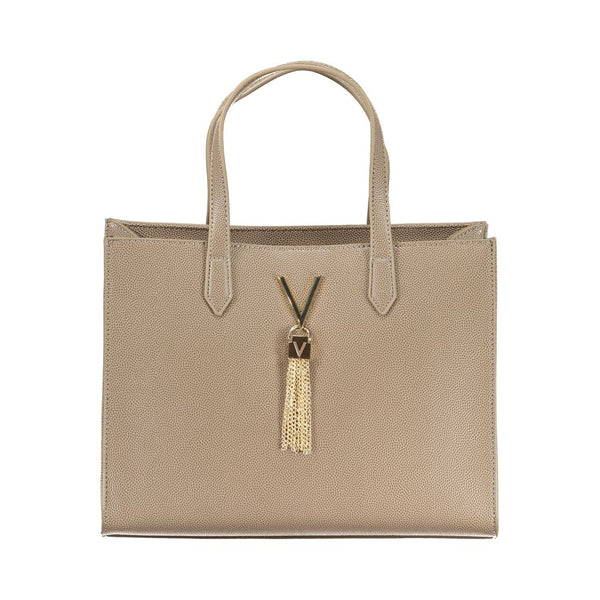 Brown Polyethylene Handbag