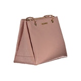 Pink Polyethylene Handbag