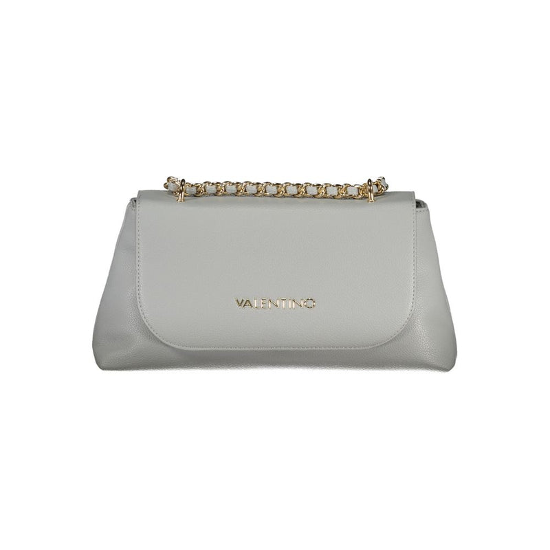 Gray Polyethylene Handbag