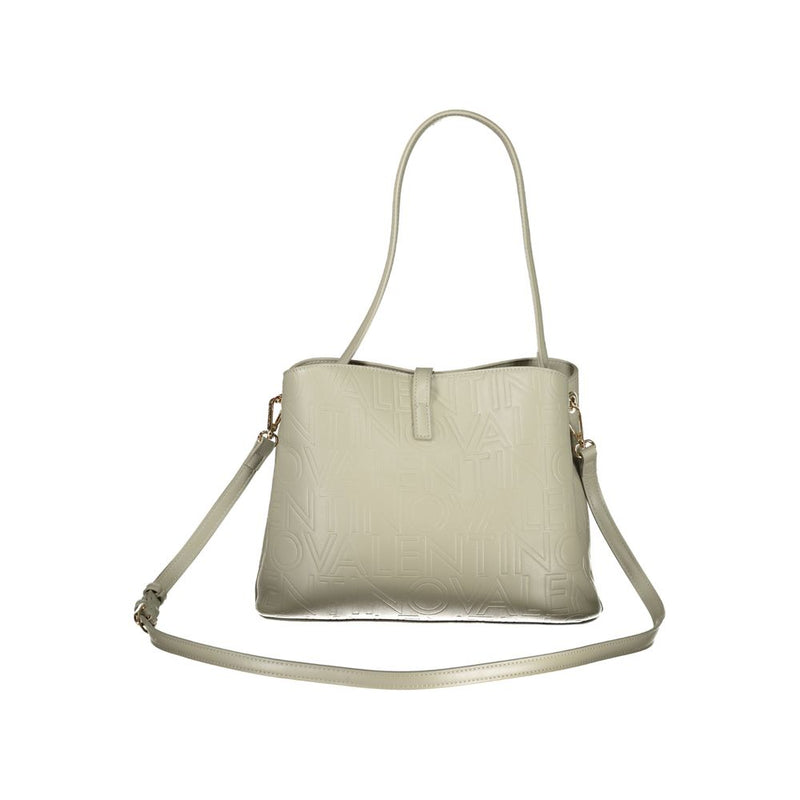 Gray Polyethylene Handbag