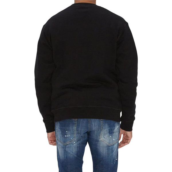 Black Cotton Sweater