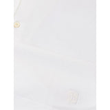 White Cotton Polo Shirt