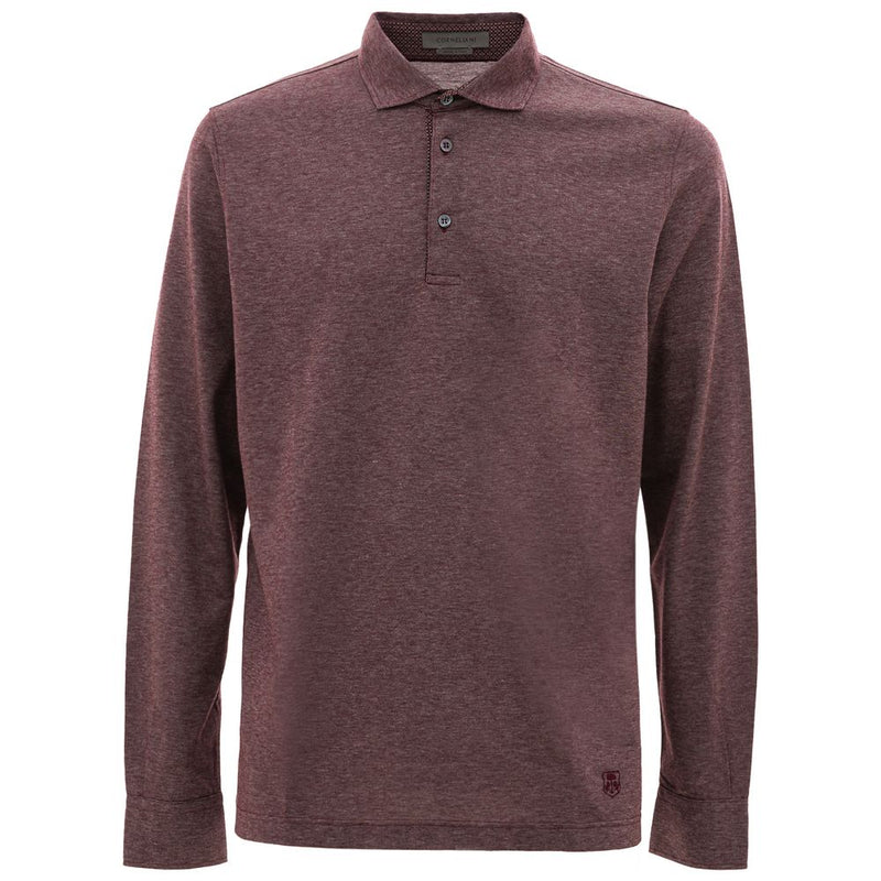 Purple Cotton Polo Shirt