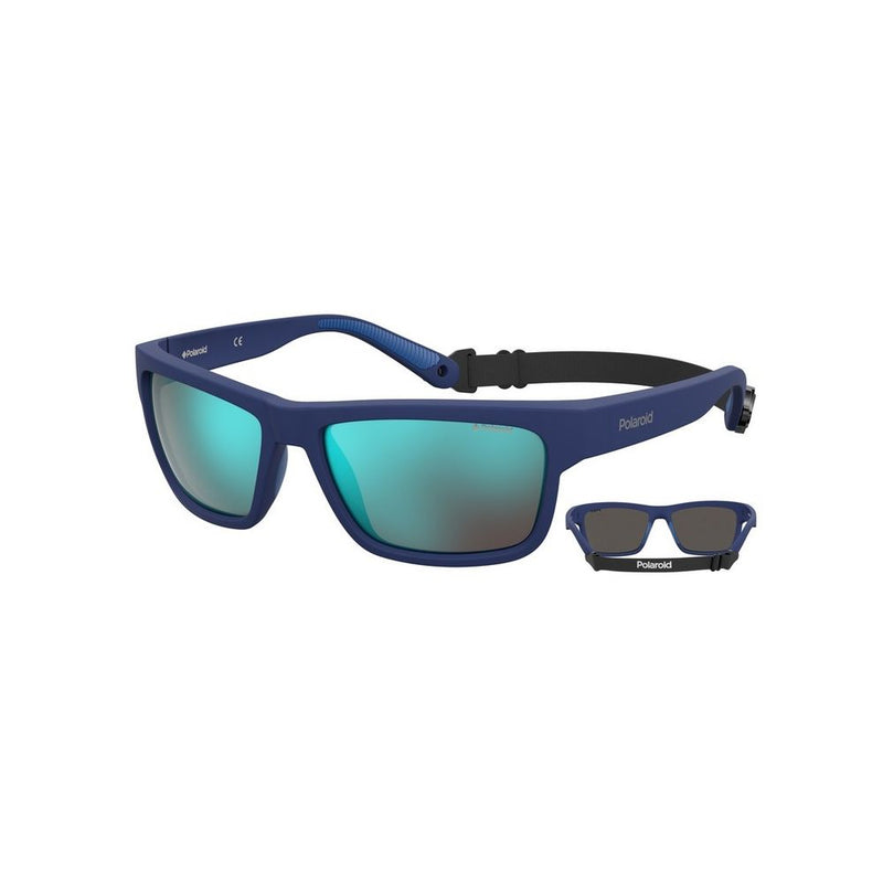 Blue Plastic Sunglasses