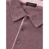 Purple Cotton Polo Shirt