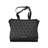 Black Polyester Handbag