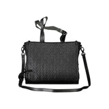 Black Polyester Handbag