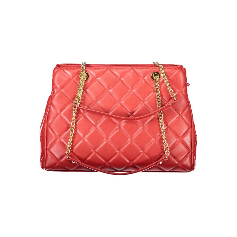 Red Polyethylene Handbag