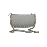 Gray Polyethylene Handbag