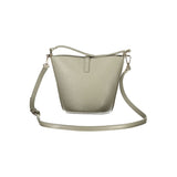 Gray Polyethylene Handbag