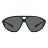 Black Rubber Sunglasses