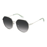 Gray Metal Sunglasses