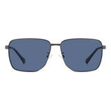 Gray Metal Sunglasses