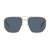 Blue Metal Sunglasses