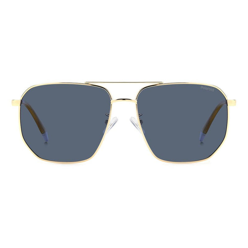 Blue Metal Sunglasses