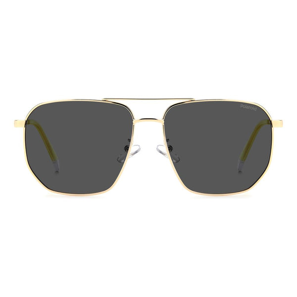 Bicolor Metal Sunglasses