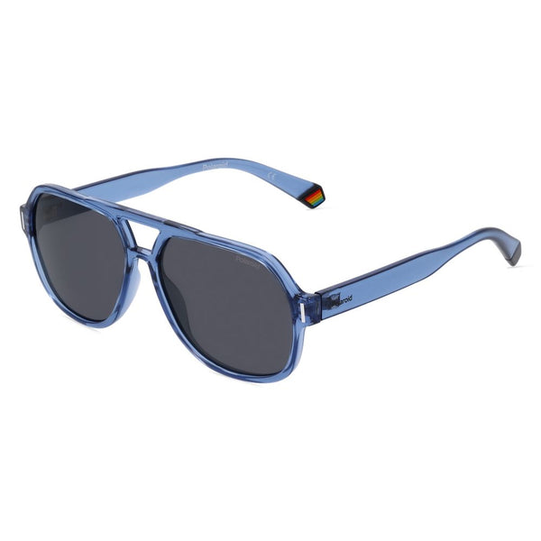 Blue Resin Sunglasses