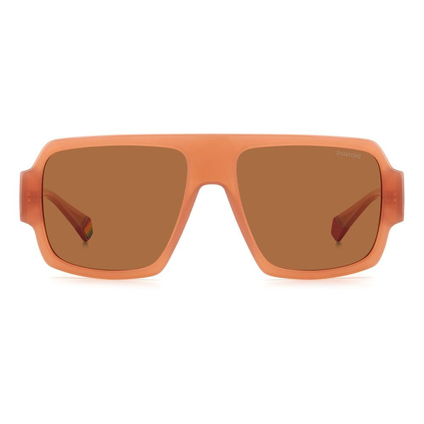 Beige Resin Sunglasses