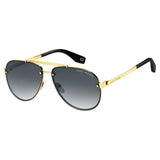 Bicolor Metal Sunglasses