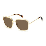 Bicolor Metal Sunglasses