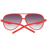 Red Plastic Sunglasses