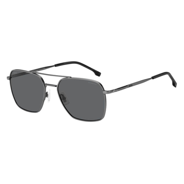 Gray Metal Sunglasses