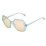 Blue Injected Sunglasses