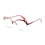 Red Combined Metal Frames