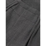 Gray Wool Vergine Jeans & Pant