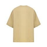 Beige Cotton T-Shirt