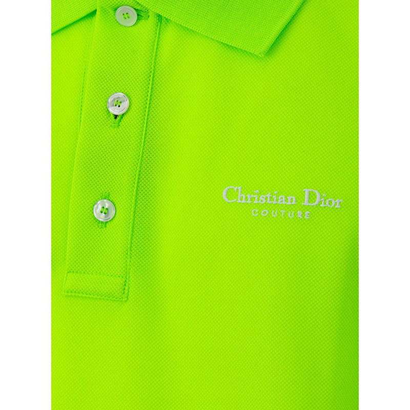 Green Cotton Polo Shirt