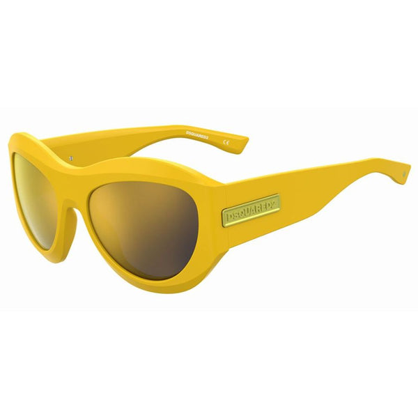 Yellow Plastic Sunglasses