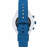 Blue Silicone Watch