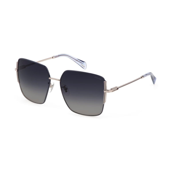 Gray Metal Sunglasses