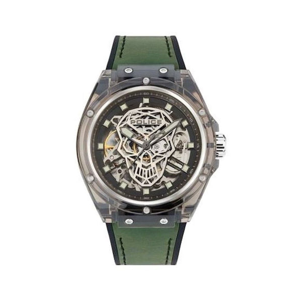 Green Silicone Watch