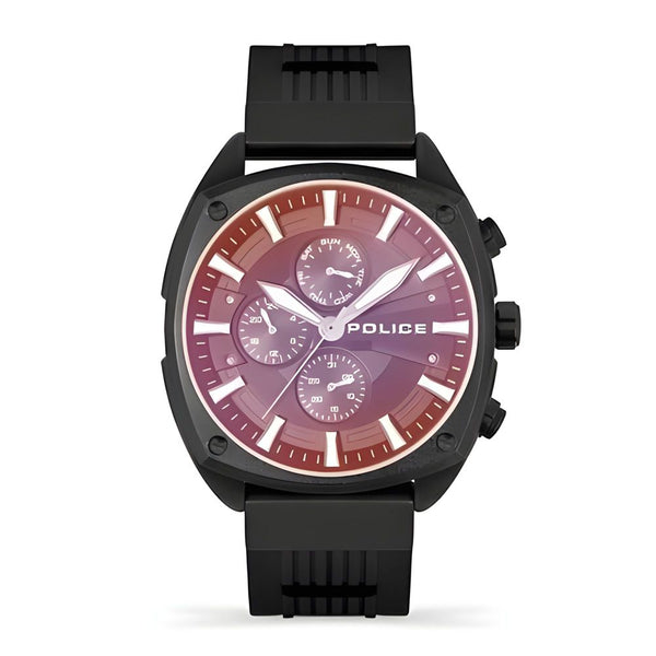 Black Silicone Watch