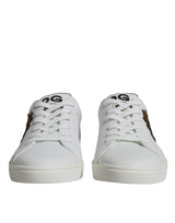 White Silver Sacred Heart Men Sneakers Shoes