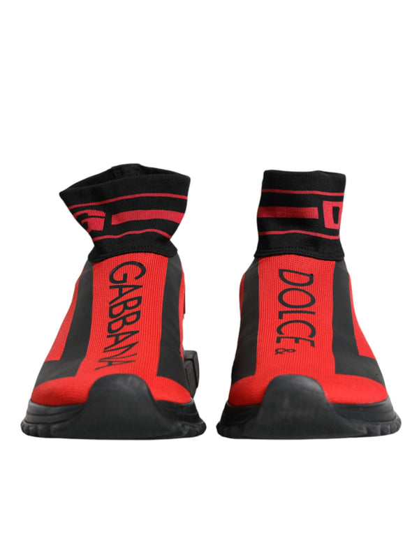 Red Black High Top Sorrento Sneakers Shoes