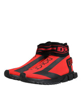 Red Black High Top Sorrento Sneakers Shoes