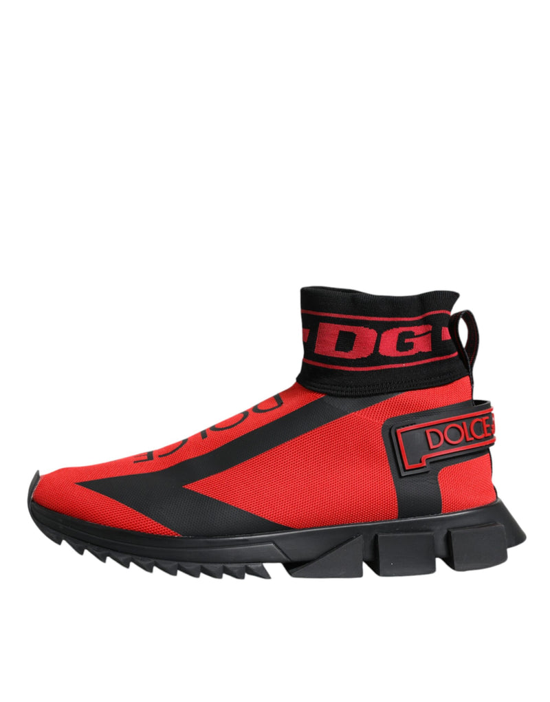 Red Black High Top Sorrento Sneakers Shoes