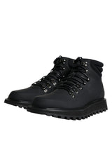 Black Ankle Boots Vulcano Trekking Shoes