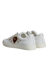 White Portofino Sacred Heart Sneakers Shoes