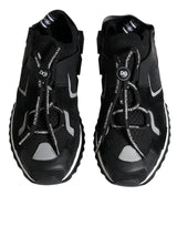 Black Mesh Sorrento Trekking Sneakers Shoes