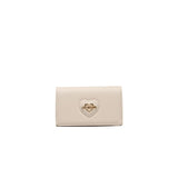 Beige Polyethylene Crossbody Bag